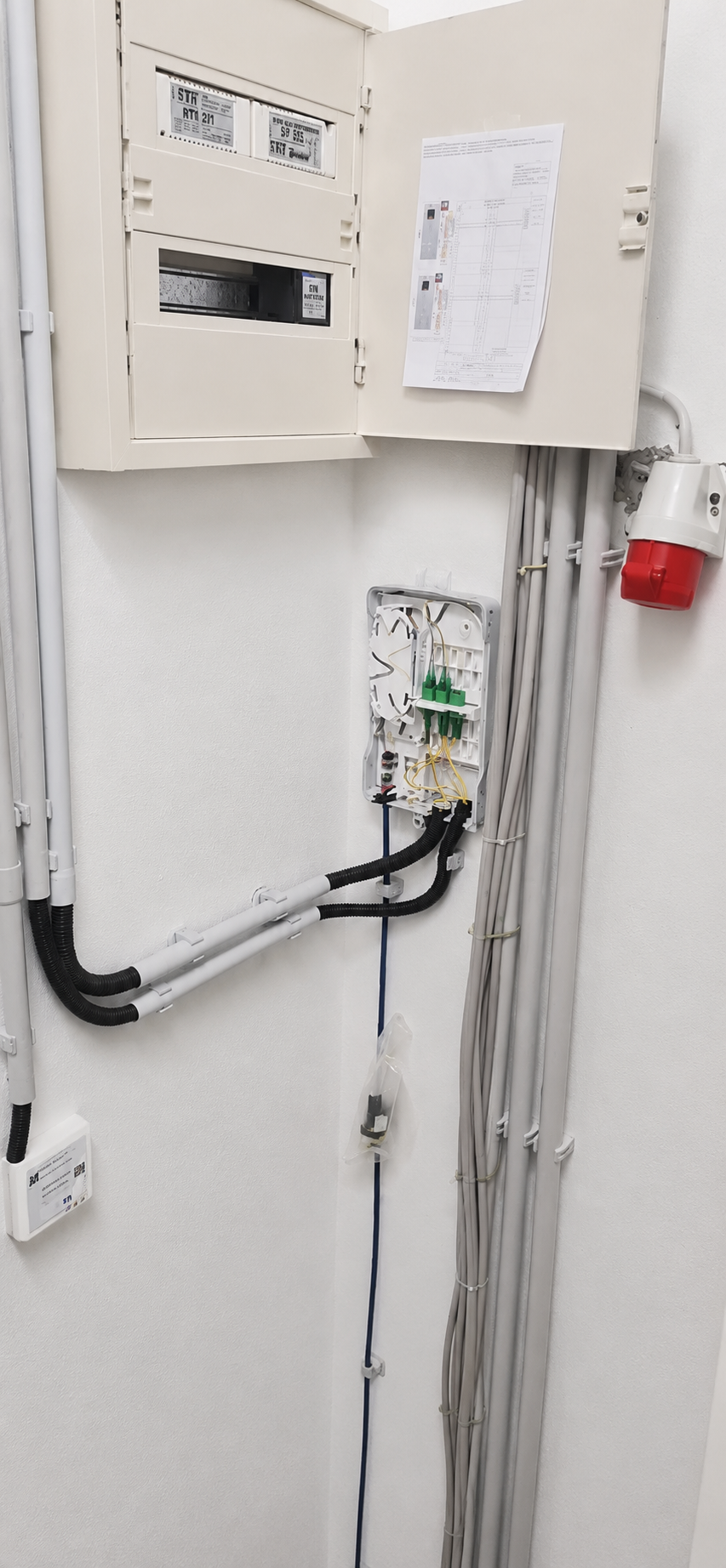 Kellervorbereitung für FTTH